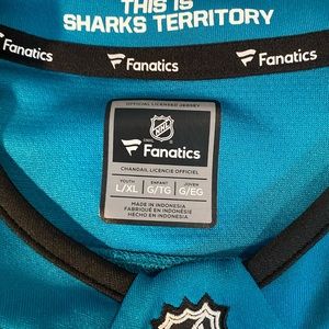 Timo Meier San Jose Sharks Home Youth Jersey, GREAT Condition